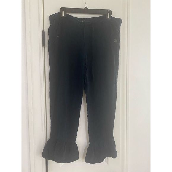 Silk cropped Calvin Rucker pants - Picture 1 of 7
